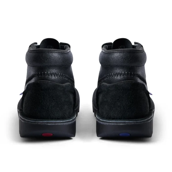 ACW* Kick Hi Lederstiefel für Erwachsene, Unisex, Schwarz