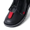 ACW* Kick Hi Lederstiefel für Erwachsene, Unisex, Schwarz