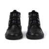 Adlar Hi Scallop Lederstiefel für Mädchen, schwarz