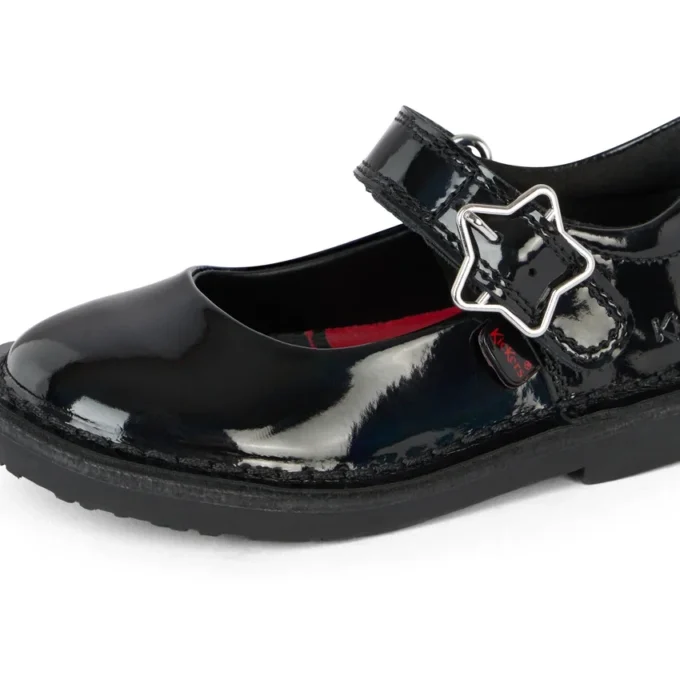 Adlar MJ Stardust Lackleder für Mädchen, schwarz Adlar MJ Stardust Lackleder für Mädchen, schwarz
