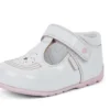 Babies Kick T Galactic Lackleder Weiß/Rosa Babies Kick T Galactic Lackleder Weiß/Rosa