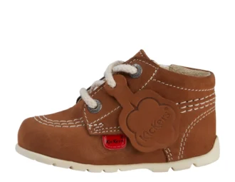 Baby Kick Hi Leder Hellbraun