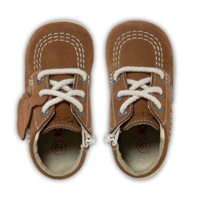 Baby Kick Hi Leder Hellbraun Baby Kick Hi Leder Hellbraun