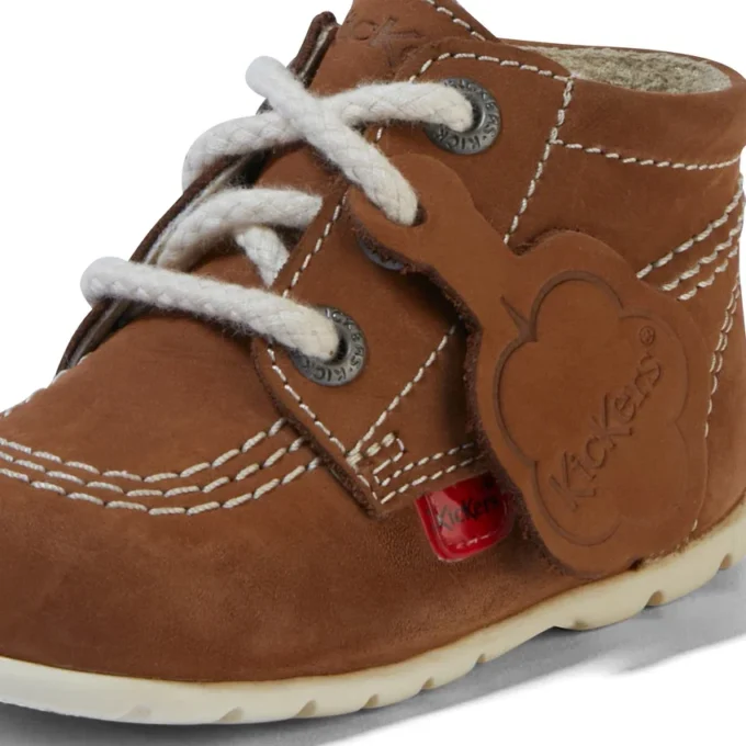 Baby Kick Hi Leder Hellbraun Baby Kick Hi Leder Hellbraun