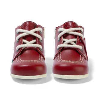 Baby Kick Hi Leder Rot