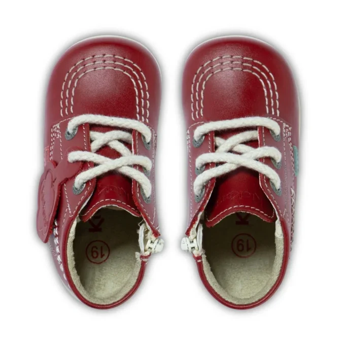 Baby Kick Hi Leder Rot Baby Kick Hi Leder Rot