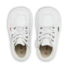 Baby Unisex Kick Hi Zip Leder Weiß Baby Unisex Kick Hi Zip Leder Weiß