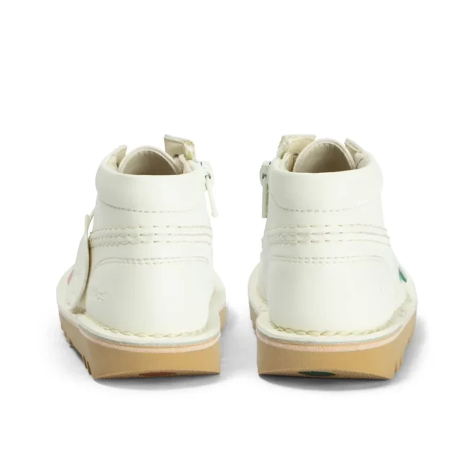 Baby Unisex Kick Hi Zip Lederalternative Weiß Baby Unisex Kick Hi Zip Lederalternative Weiß