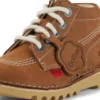 Baby Unisex Kick Hi Zip Nubuk Hellbraun Baby Unisex Kick Hi Zip Nubuk Hellbraun