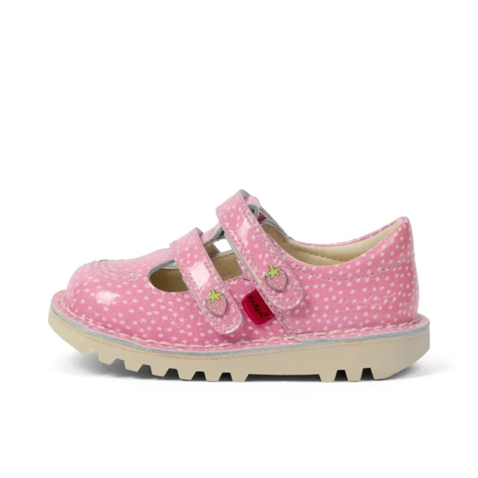 Baby Unisex Kick T-Bar Fruit Lackleder Rosa Baby Unisex Kick T-Bar Fruit Lackleder Rosa