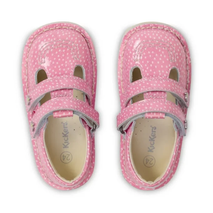 Baby Unisex Kick T-Bar Fruit Lackleder Rosa Baby Unisex Kick T-Bar Fruit Lackleder Rosa