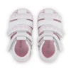 Baby Wriggle Wave Sandalen Leder Weiß Baby Wriggle Wave Sandalen Leder Weiß