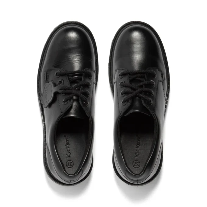 Damen Kori Schnürschuh Hochglanzleder Schwarz Damen Kori Schnürschuh Hochglanzleder Schwarz
