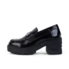 Edie Loafer für Damen, Lackleder, schwarz Edie Loafer für Damen, Lackleder, schwarz