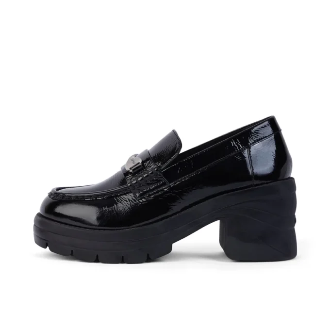 Edie Loafer für Damen, Lackleder, schwarz Edie Loafer für Damen, Lackleder, schwarz