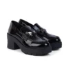 Edie Loafer für Damen, Lackleder, schwarz Edie Loafer für Damen, Lackleder, schwarz