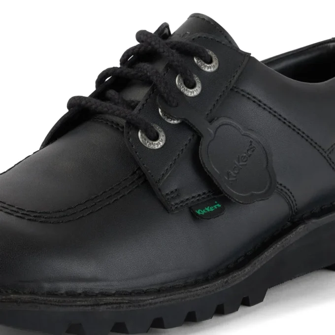 Erwachsene Unisex Kick Lo Lederalternative Schwarz Erwachsene Unisex Kick Lo Lederalternative Schwarz