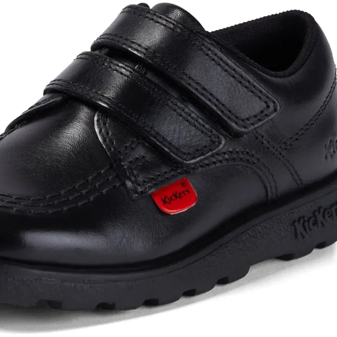 Fragma Lo Twin Vel für Jungen, Leder, schwarz Fragma Lo Twin Vel für Jungen, Leder, schwarz