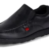 Herren Fragma Slip Leder Schwarz Herren Fragma Slip Leder Schwarz