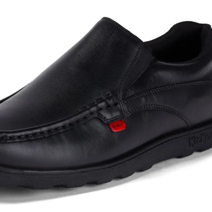 Herren Fragma Slip Leder Schwarz Herren Fragma Slip Leder Schwarz