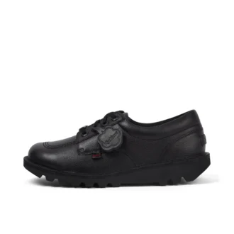 Herren Kick Lo Tab Lederschuhe Schwarz