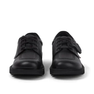 Herren Kick Lo Tab Lederschuhe Schwarz