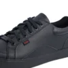 Herren Tovni Lo Mix Leder Schwarz
