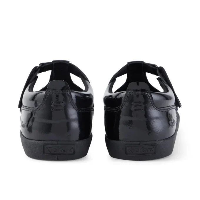 Jugend-Damen Kariko T-Bar Lackleder Schwarz Jugend-Damen Kariko T-Bar Lackleder Schwarz
