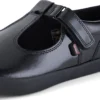 Jugend-Damen Kariko T-Bar Lackleder Schwarz Jugend-Damen Kariko T-Bar Lackleder Schwarz