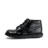 Jugend-Damen-Kick Hi-Leder-Alternative-Lackleder-Schwarz Jugend-Damen-Kick Hi-Leder-Alternative-Lackleder-Schwarz