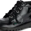 Jugend-Damen-Kick Hi-Leder-Alternative-Lackleder-Schwarz Jugend-Damen-Kick Hi-Leder-Alternative-Lackleder-Schwarz