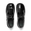 Jugend Damen Kick T-Bar Lederalternative Lackleder Schwarz Jugend Damen Kick T-Bar Lederalternative Lackleder Schwarz