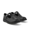 Jugend-Damen Kick T-Bar Lederimitat Schwarz Jugend-Damen Kick T-Bar Lederimitat Schwarz