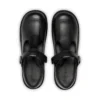Jugend Damen Kick T-Bar Vel Leder Schwarz Jugend Damen Kick T-Bar Vel Leder Schwarz