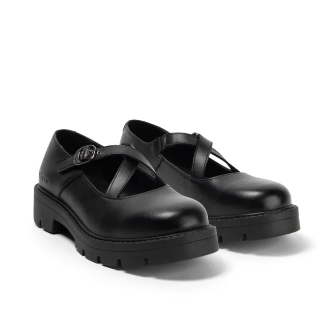 Jugend Damen Kori MJ Cross Hochglanzleder Schwarz Jugend Damen Kori MJ Cross Hochglanzleder Schwarz