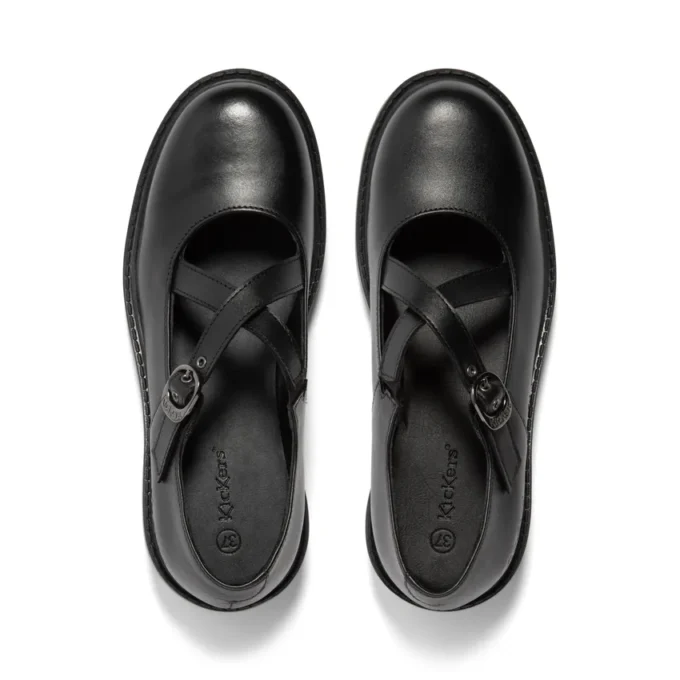 Jugend Damen Kori MJ Cross Hochglanzleder Schwarz Jugend Damen Kori MJ Cross Hochglanzleder Schwarz