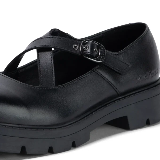 Jugend Damen Kori MJ Cross Hochglanzleder Schwarz Jugend Damen Kori MJ Cross Hochglanzleder Schwarz