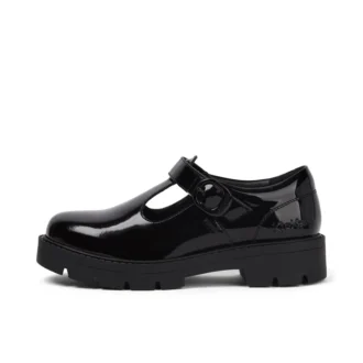 Jugend Damen Kori T-Bar Lackleder Schwarz