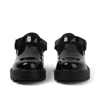 Jugend Damen Kori T-Bar Lackleder Schwarz