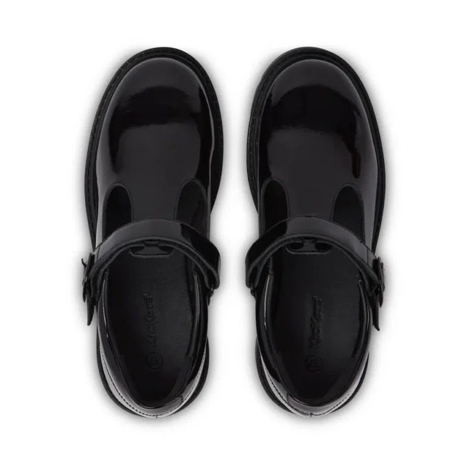 Jugend Damen Kori T-Bar Lackleder Schwarz Jugend Damen Kori T-Bar Lackleder Schwarz