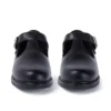 Jugend Damen Lach T-Bar Leder Schwarz Jugend Damen Lach T-Bar Leder Schwarz