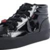 Jugend Damen Tovni Stack Hi Flower Lackleder Schwarz Jugend Damen Tovni Stack Hi Flower Lackleder Schwarz
