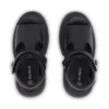 Jugend-Damenschuhe Kenzi Ledersandalen Schwarz Jugend-Damenschuhe Kenzi Ledersandalen Schwarz