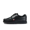 Jugend Herren Fragma Lace 4-Loch Leder Schwarz Jugend Herren Fragma Lace 4-Loch Leder Schwarz