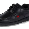 Jugend Herren Fragma Lace 4-Loch Leder Schwarz Jugend Herren Fragma Lace 4-Loch Leder Schwarz