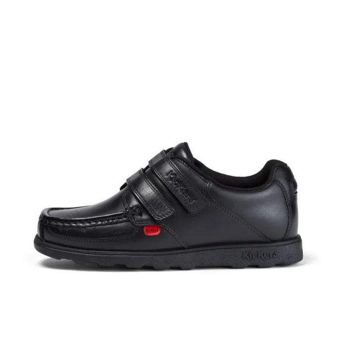 Jugend Herren Fragma Moc Twin Vel Leder Schwarz Jugend Herren Fragma Moc Twin Vel Leder Schwarz