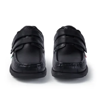 Jugend Herren Fragma Moc Twin Vel Leder Schwarz