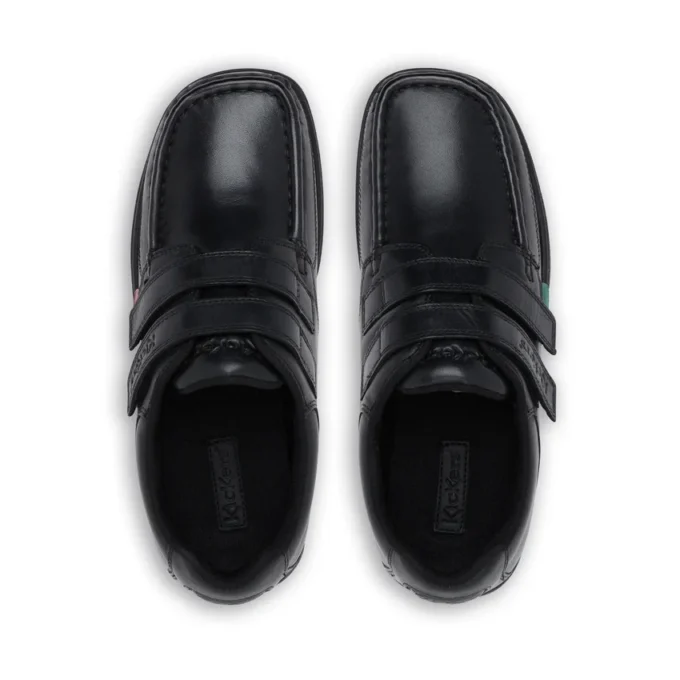 Jugend Herren Fragma Moc Twin Vel Leder Schwarz Jugend Herren Fragma Moc Twin Vel Leder Schwarz