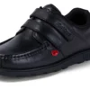 Jugend Herren Fragma Moc Twin Vel Leder Schwarz Jugend Herren Fragma Moc Twin Vel Leder Schwarz