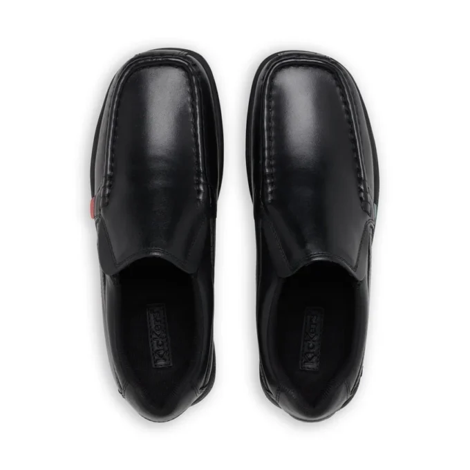 Jugend Herren Fragma Slip Leder Schwarz Jugend Herren Fragma Slip Leder Schwarz
